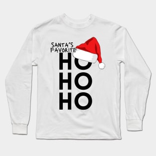 Santa's Favorite Long Sleeve T-Shirt